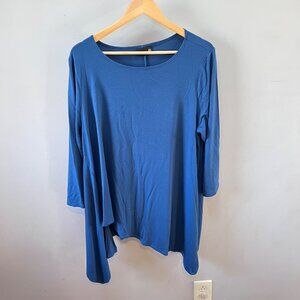 Lisa Byrne Sharkbite Hemline Women's Top- Size‎ XXL